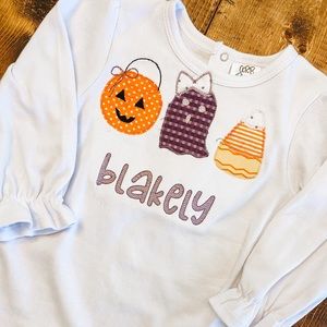 Custom halloween rompers